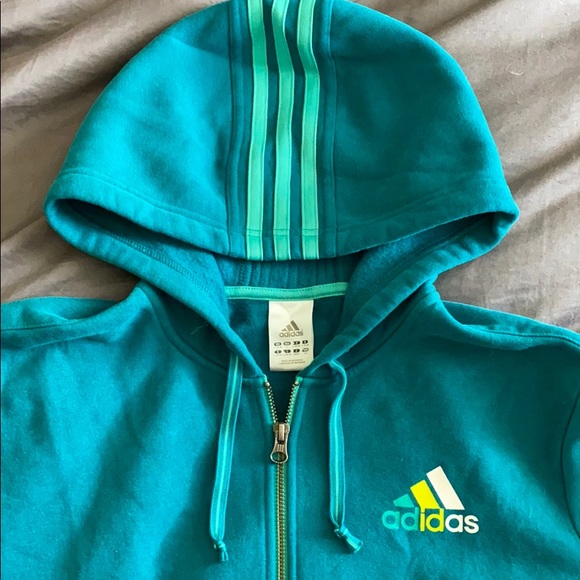 Adidas Zip Up Hoodie - Picture 2 of 3